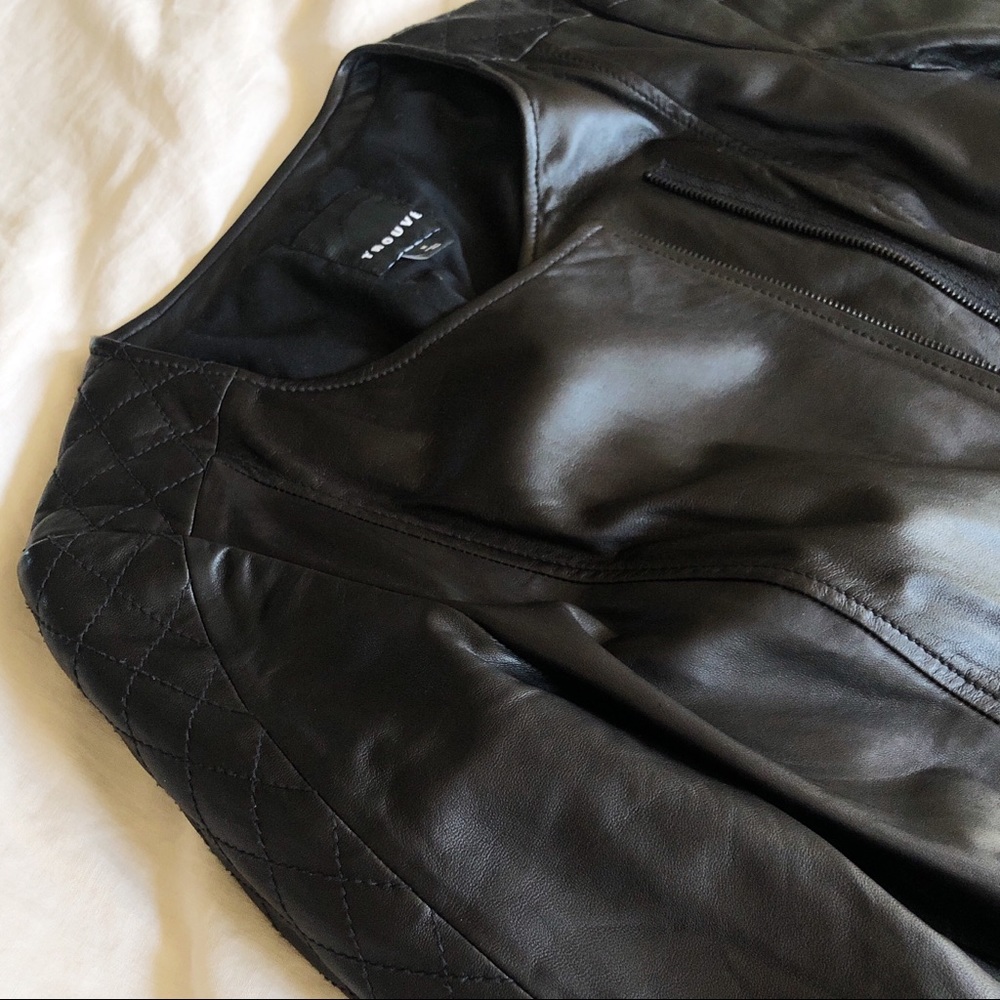 Trouve Soft Leather Jacket